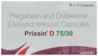 Prixain D 75/30 Mg Capsule 10